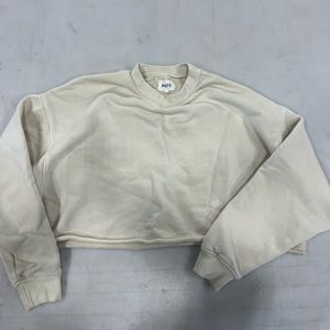 Mate the label crop sweatshirt